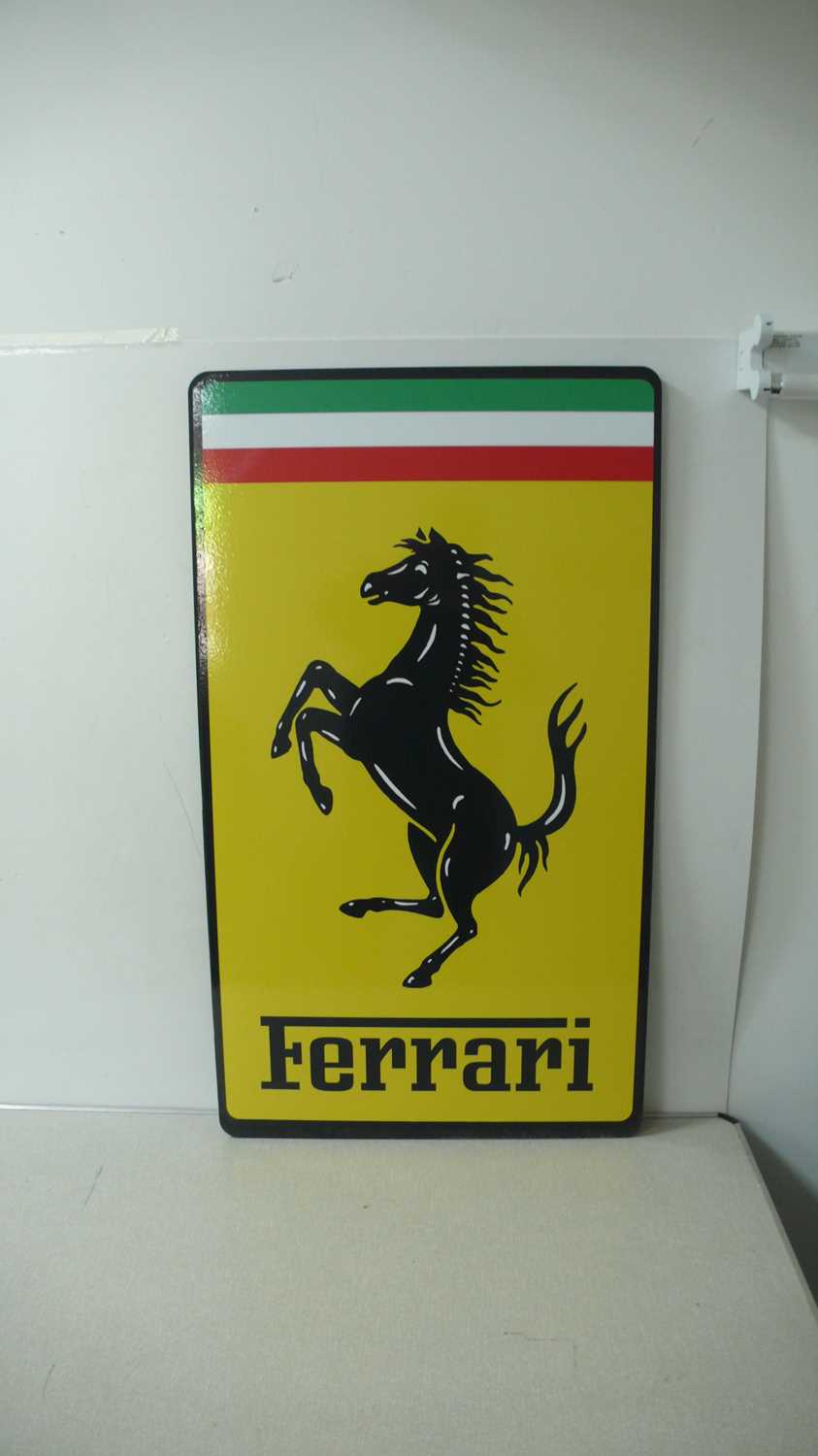 Lot 26 - Ferrari wall plaque