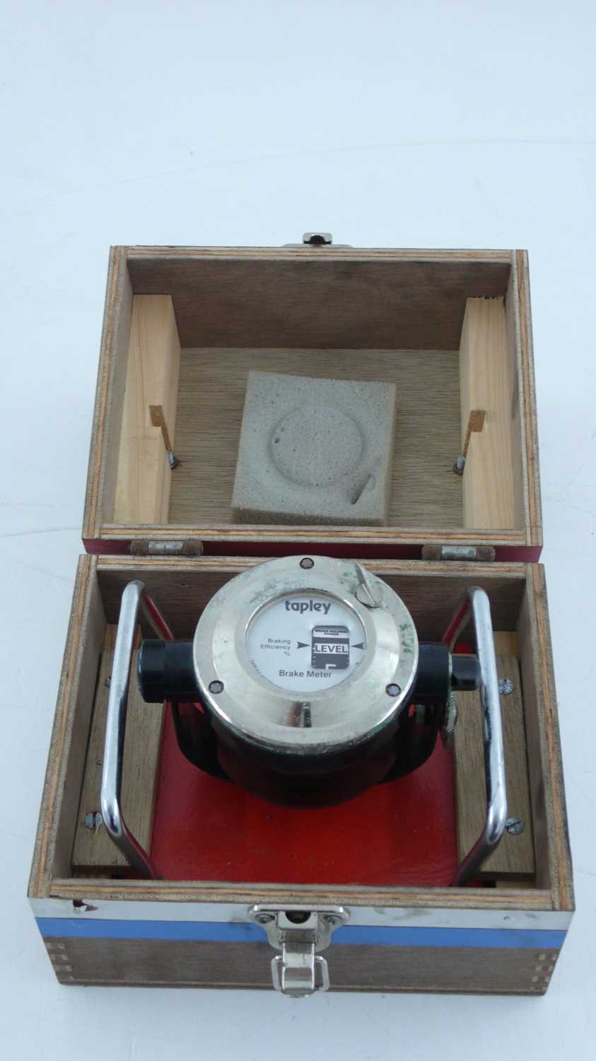Lot 31 - A Tapley brake tester