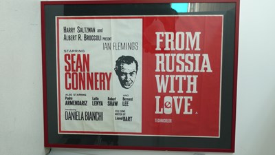 Lot 86 - James Bond film poster