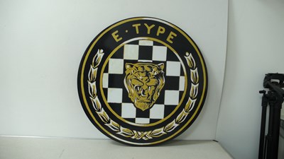 Lot 91 - A Jaguar wall plaque