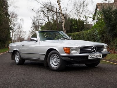 Lot 133 - 1980 Mercedes-Benz 450 SL Roadster