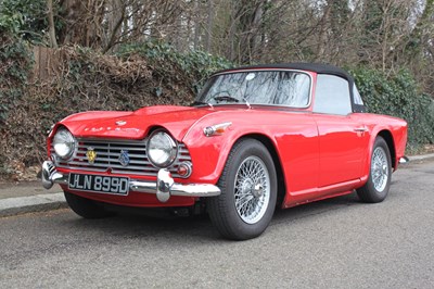 Lot 168 - 1966 Triumph  TR4A IRS