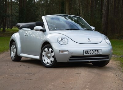 Lot 109 - 2003 Volkswagen Beetle Cabriolet (1.6 litre)