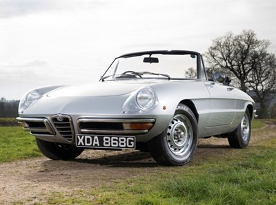 Lot 138 - 1966 Alfa Romeo  Junior Duetto Spider
