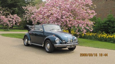 Lot 123 - 1971 Volkswagen Beetle Cabriolet
