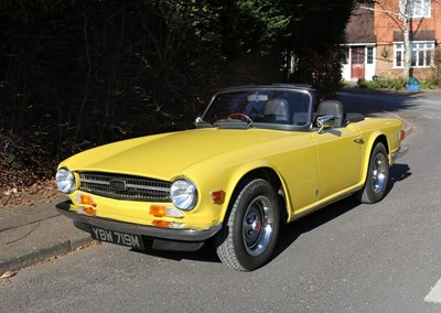 Lot 124 - 1973 Triumph TR6