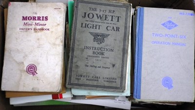 Lot 010 - Vehicle handbooks