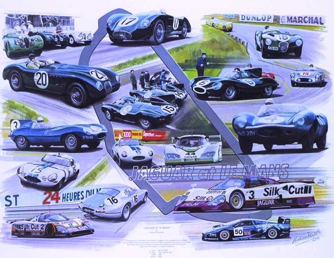 Lot 30 - 'Jaguar at Le Mans’