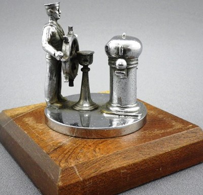 Lot 033 - A sailor motor mascot