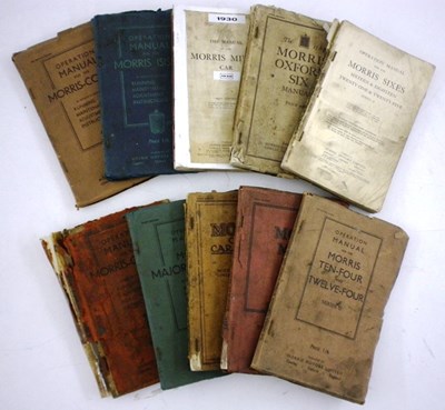 Lot 6 - Morris vehicle handbook