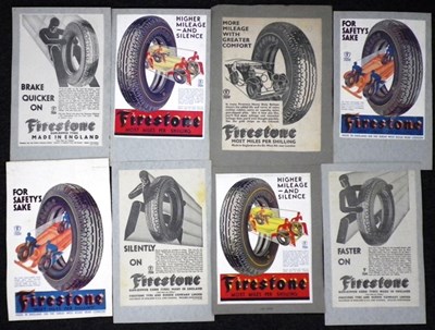Lot 19 - Early Firestone advertisements