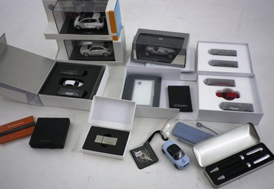 Lot 23 - Seven VW and Audi model cars
