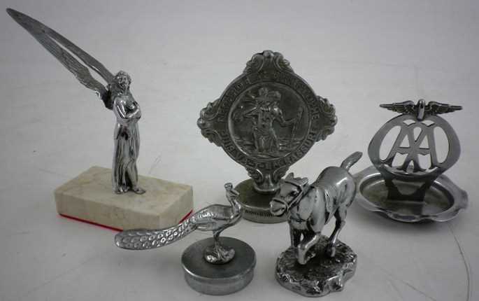 Lot 44 - Five motor mascots