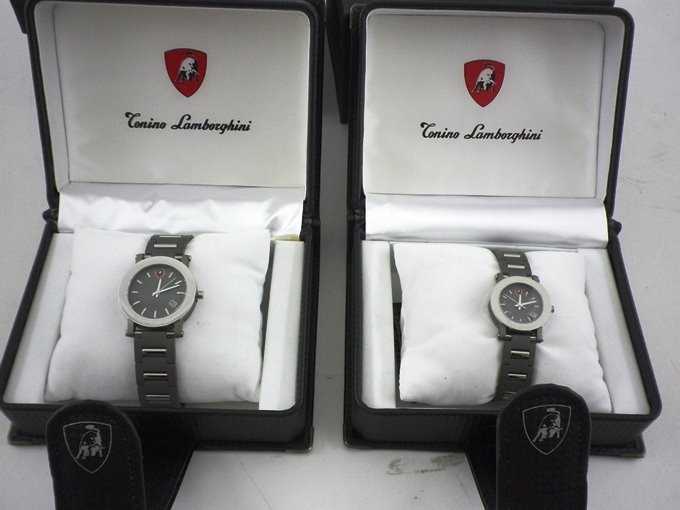Lot 80 - Lamborghini titanium & stainless steel