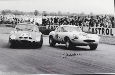 Lot 102 - Framed print signed by Jack Sears