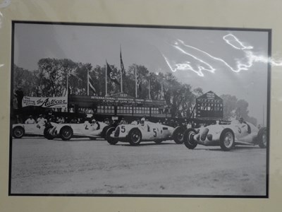 Lot 69 - Black & White Print - 1937 Donnington GP