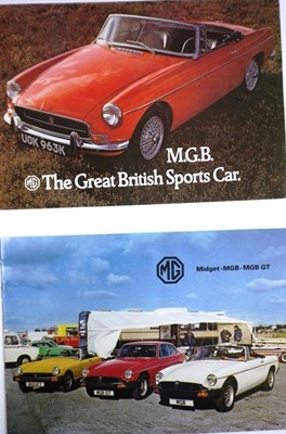 Lot 16 - MG related material
