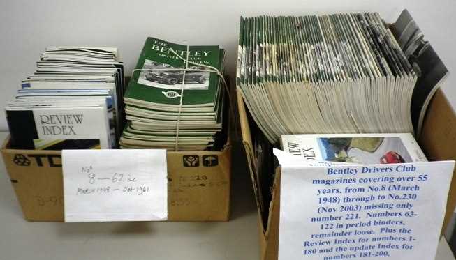 Lot 41 - A large quantity of Bentley advertiser