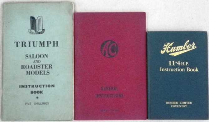 Lot 42 - Five vehicle books