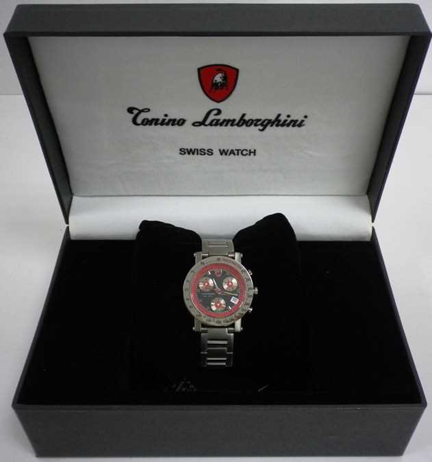 Lot 53 - Lamborghini men’s chronograph