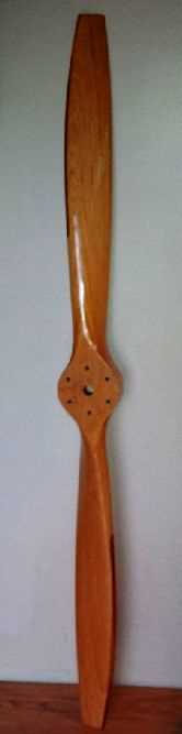 Lot 78 - wooden light aircraft propeller