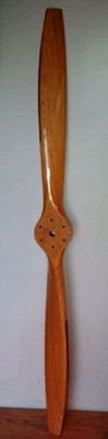 Lot 78 - wooden light aircraft propeller