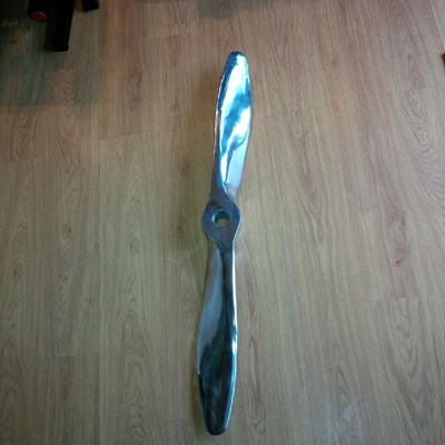 Lot 79 - Aluminium light aircraft propeller