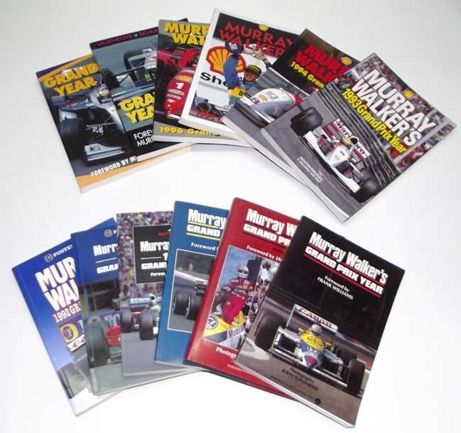 Lot 20 - Murray Walker Grand Prix Yearbooks