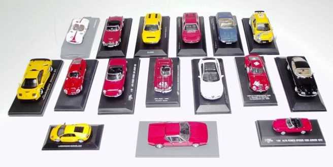 Lot 80 - Italian model cars
