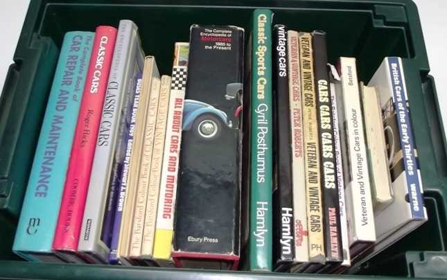 Lot 44 - Hard-back motoring books