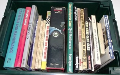 Lot 044 - Hard-back motoring books