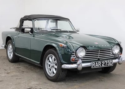Lot 155 - 1966 Triumph TR4A IRS