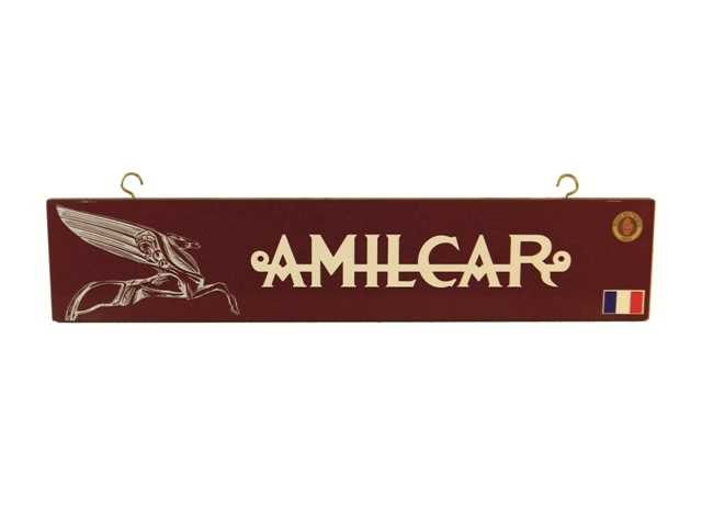 Lot 19 - Amilcar enamel sign