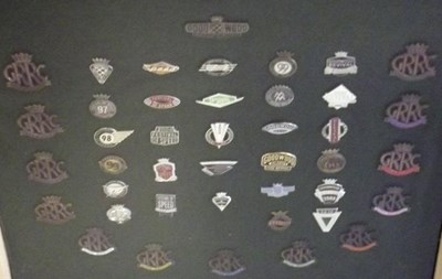 Lot 026 - Goodwood pin badges