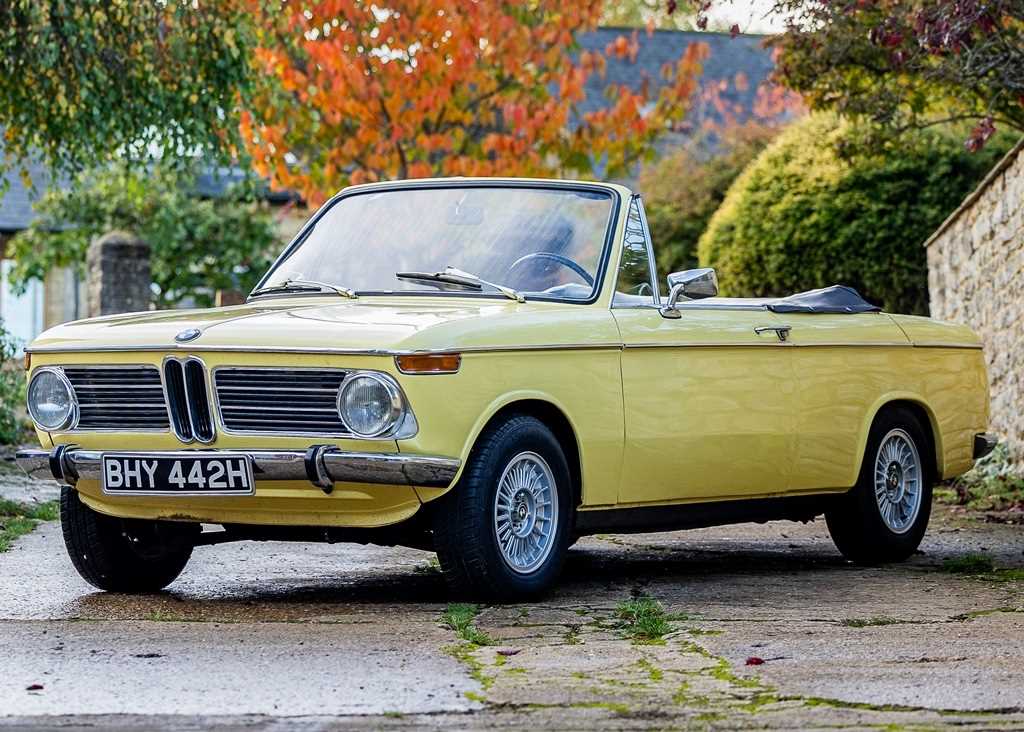 Lot 152 - 1970 BMW 1600-02 Convertible