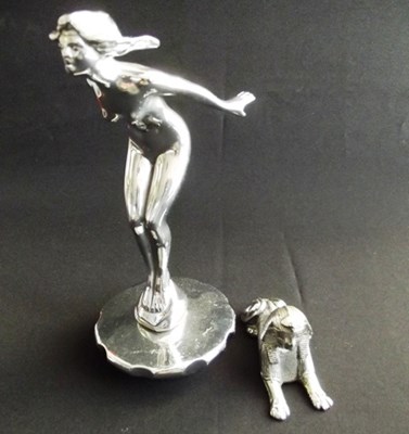 Lot 088 - Two motoring mascots