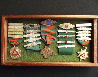 Lot 112 - Safe driver award badges