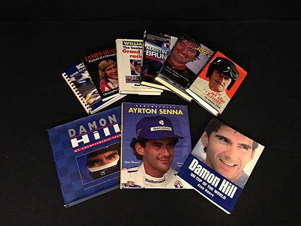 Lot 4 - Nine motoring books