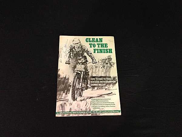 Lot 11 - Sammy Miller book