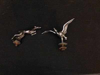 Lot 029 - Two motoring mascots
