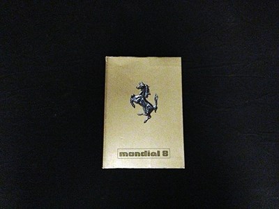 Lot 038 - Ferrari Mondial owner’s handbook