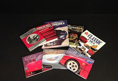 Lot 046 - Eight motoring books