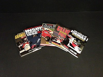 Lot 048 - Six grand prix motor sport books