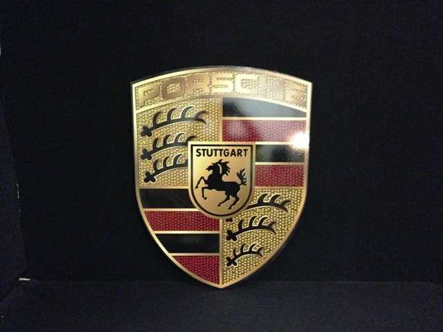 Lot 63 - Porsche wall sign