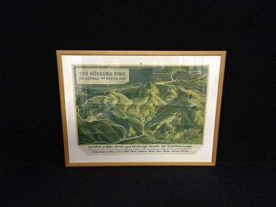 Lot 066 - Nurburgring pictorial advert