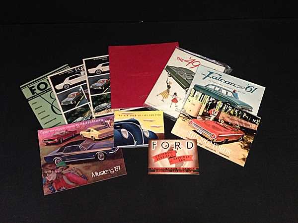 Lot 71 - American Ford brochure