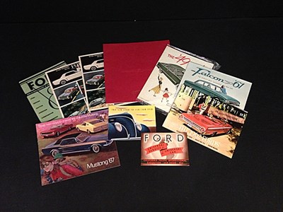 Lot 071 - American Ford brochure