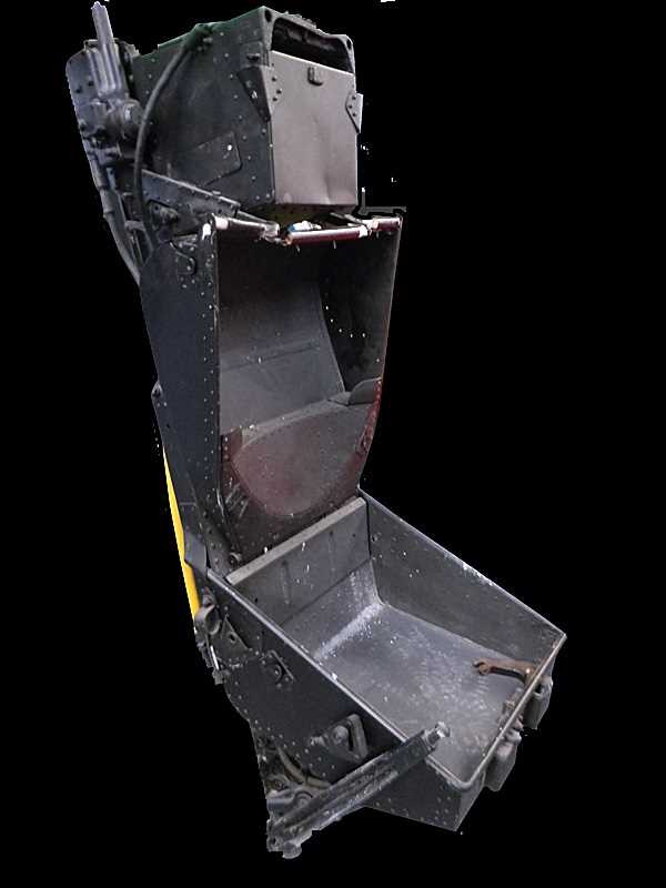 Lot 85 - RAF Hunter jet fighter ejector seat