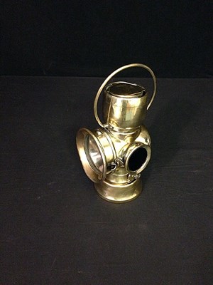 Lot 092 - Lucas oil powered rear lamp