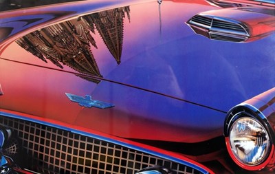 Lot 004 - American car prints
